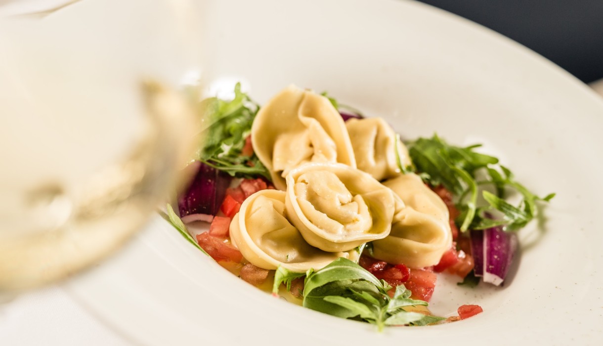 Gourmetküche Meranerhof Hausgemachte Tortellini von unserer Gourmetküche vom Meranerhof