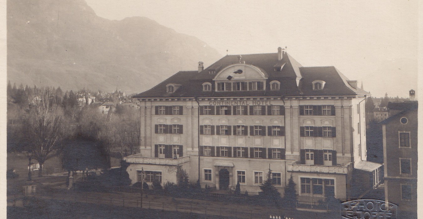 Das Hotel Continental im Jahr 1939
