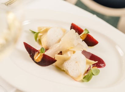Gourmetgericht im Meranerhof Edles Gourmetgericht im Classic Hotel Meranerhof