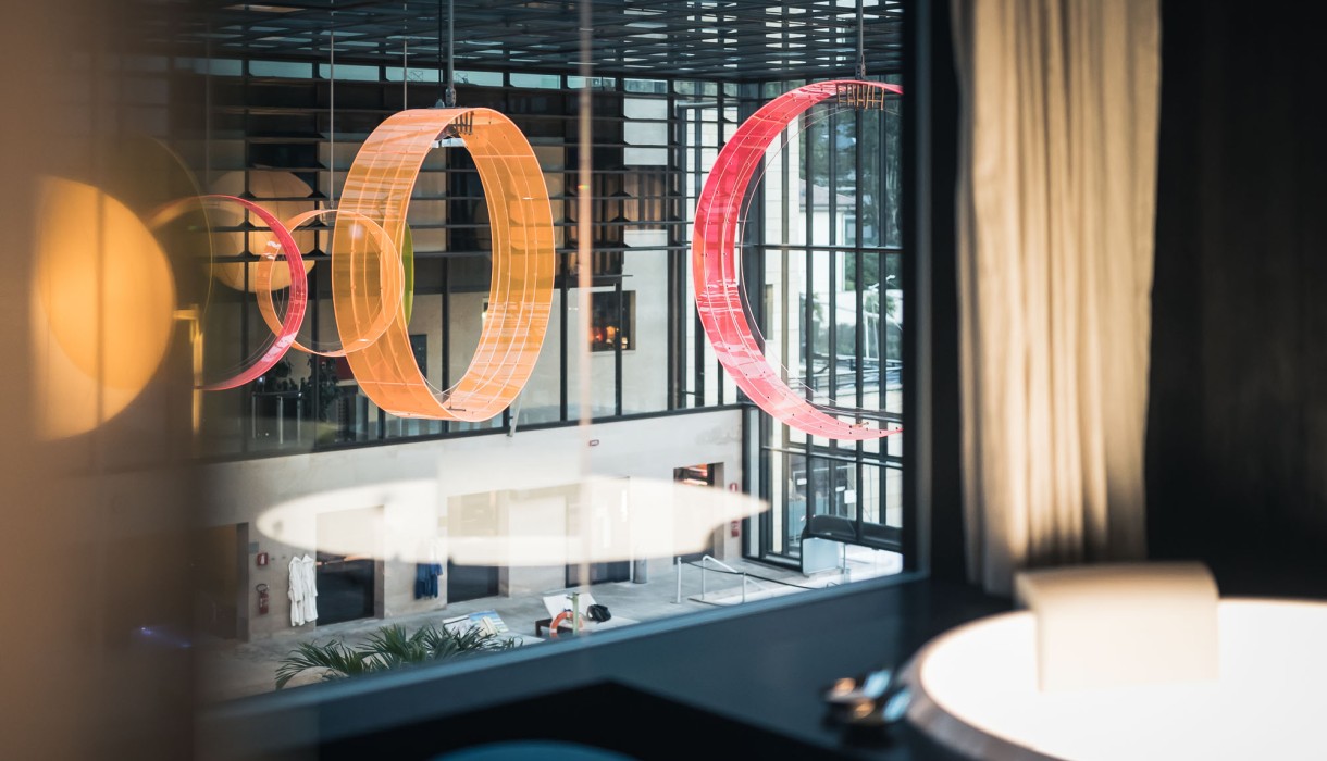 Detailbild in der Therme von Meran, Partnerhotel Meranerhof