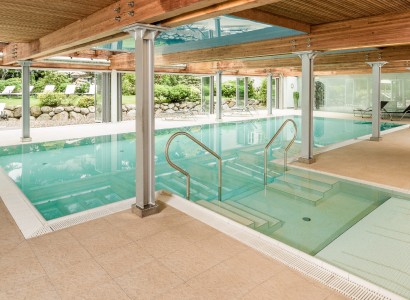 Meranerhof Hallenbad Das Hallenbad im Classic Hotel Meranerhof, im Zentrum von Meran