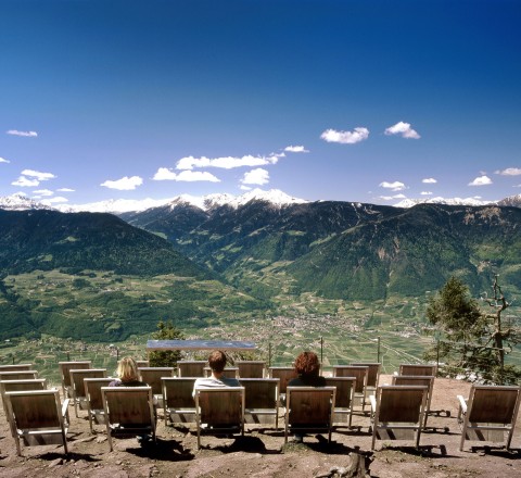 Knottenkino Südtirol Wunderschöne Aussicht am Knottekino in Südtirol
