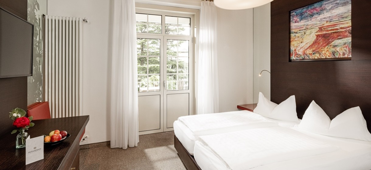 Doppelzimmer Art Garten Meranerhof Doppelzimmer Art mit Blick zum wunderschönen Garten
